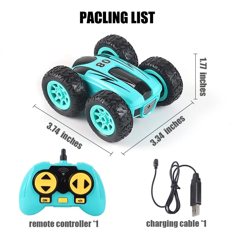 2.4 GHz 4WD RC Car Amphibious Waterproof Remote Control Car 360° Spins RC Car Remote Control Off Road Car Toy for Kid