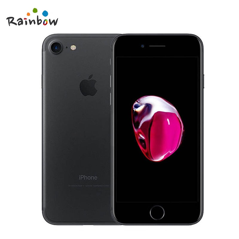 Apple iPhone 7 4G LTE Cell Phone 32/128GB/256GB IOS 12.0MP + 7.0MP Camera Quad-Core Fingerprint 4.7" 4K Video