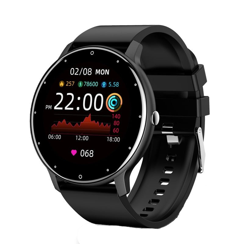 Full Touch Screen Sports Fitness Watch