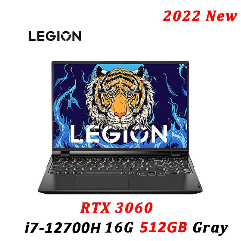 Lenovo Legion Y9000P 2022 Gaming Laptop 12th Intel i7-12700H 16GB 512GB/1TB SSD GeForce RTX3060 165Hz 16inch